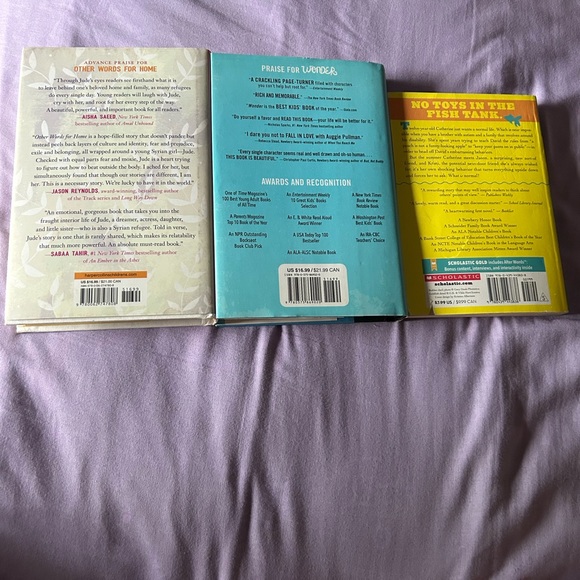 3 book bundle of Realistic Fiction - Picture 2 of 3